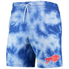 Buffalo Bills New Era Tie-Dye Shorts Royal