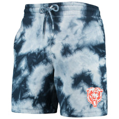 Chicago Bears New Era Tie-Dye Shorts Navy