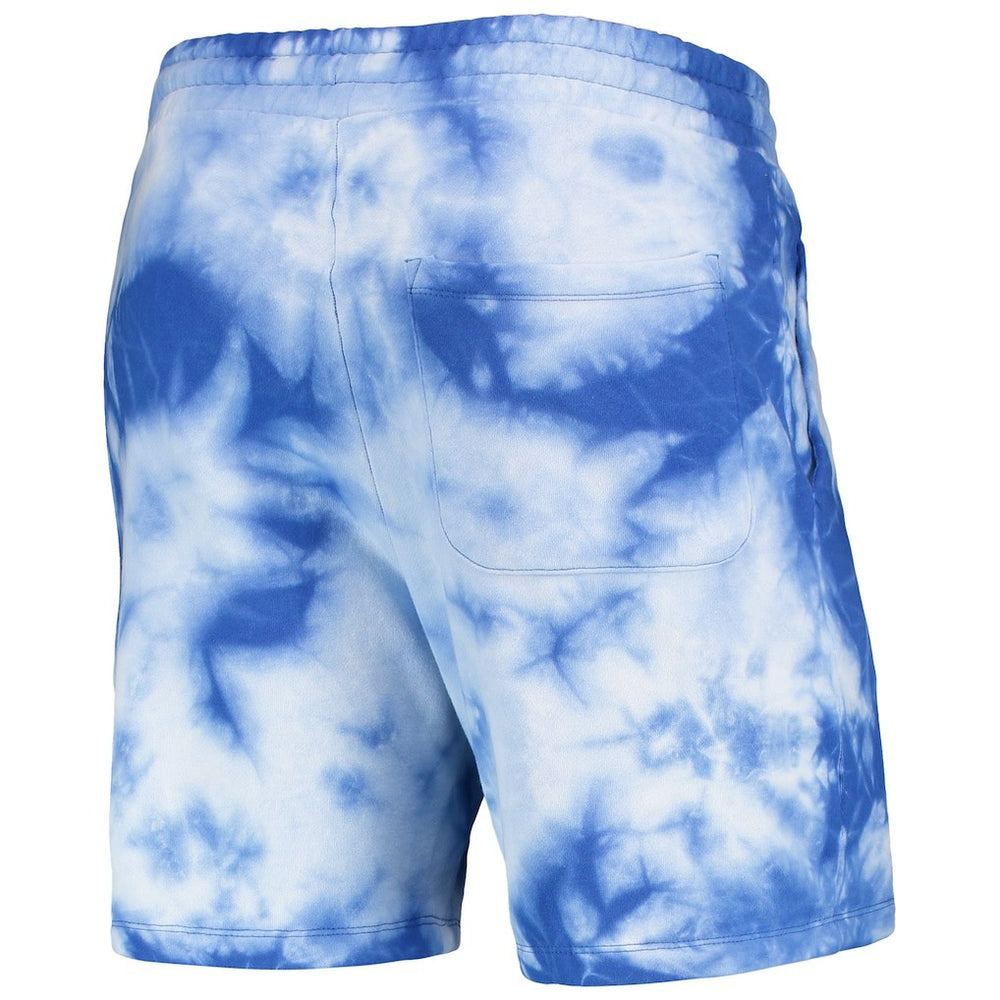 Los Angeles Rams New Era Tie-Dye Shorts Royal