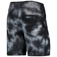 Las Vegas Raiders New Era Tie-Dye Shorts Black