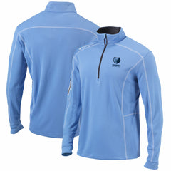 Memphis Grizzlies Shotgun Omni-Wick Quarter-Zip Pullover Jacket Light Blue