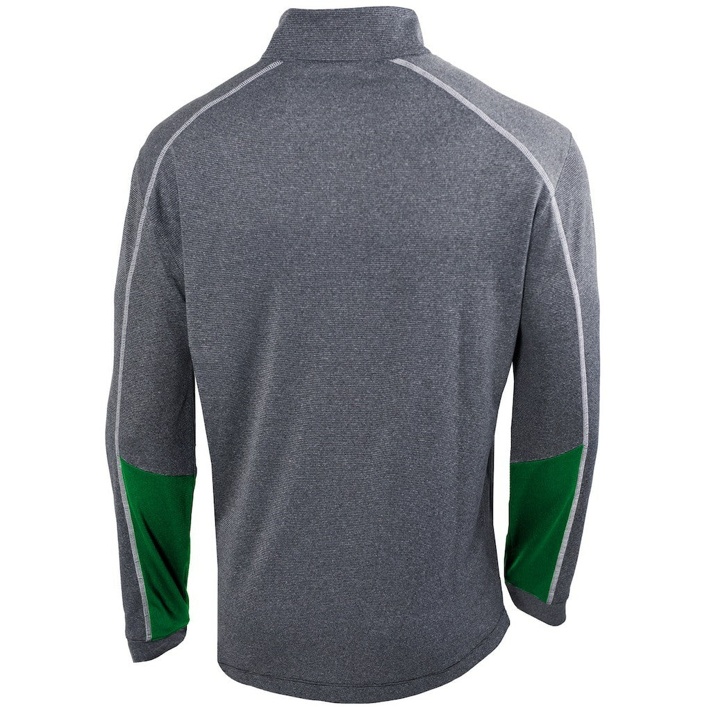 Boston Celtics Omni-Wick Shotgun 2.0 Quarter-Zip Pullover Top Heathered Gray/Green