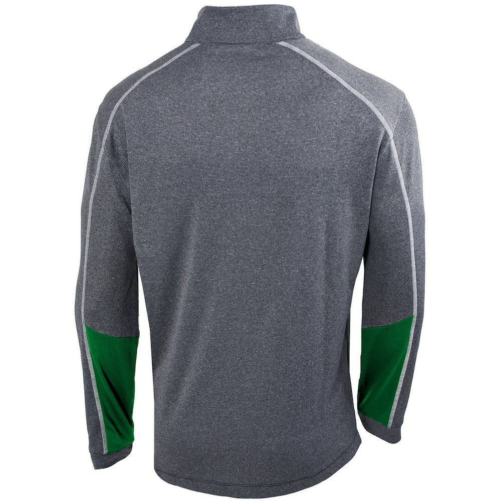 Boston Celtics Omni-Wick Shotgun 2.0 Quarter-Zip Pullover Top Heathered Gray/Green