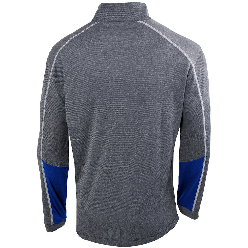Oklahoma City Thunder Omni-Wick Shotgun 2.0 Quarter-Zip Pullover Top Heathered Gray/Blue