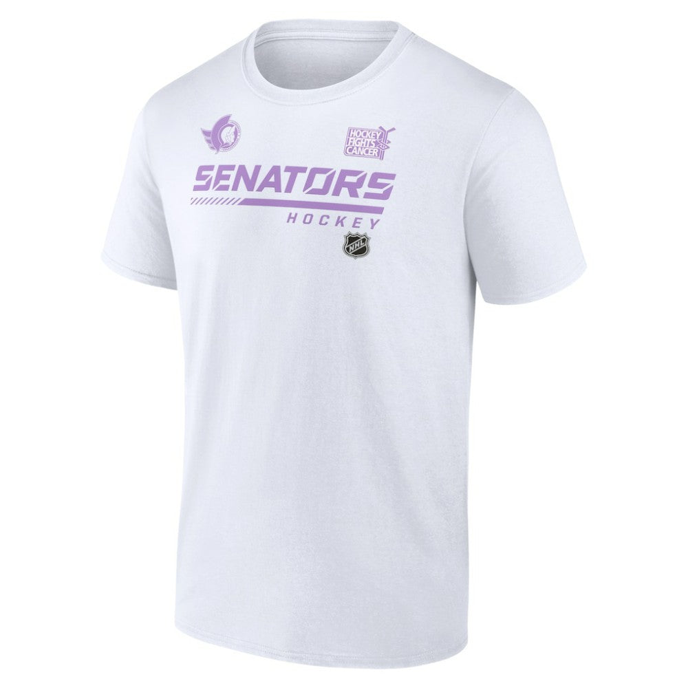 NHL Ottawa Senators NHL Hockey Fights Cancer T-Shirt - White