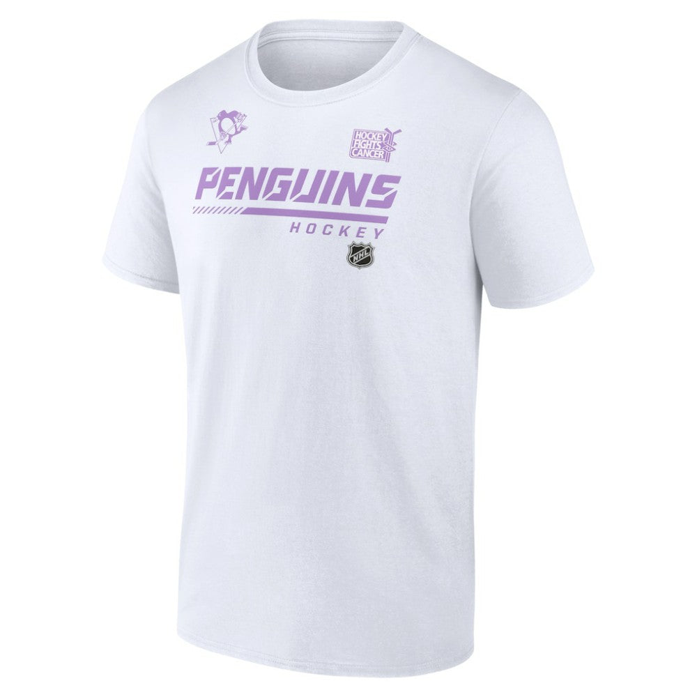 NHL Pittsburgh Penguins NHL Hockey Fights Cancer T-Shirt - White