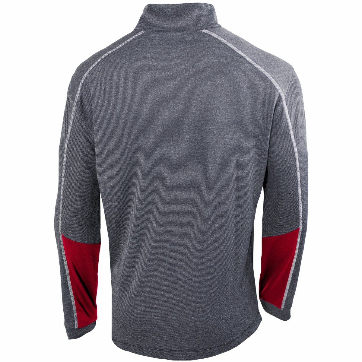 Washington Wizards Omni-Wick Shotgun 2.0 Quarter-Zip Pullover Top Heathered Gray/Red