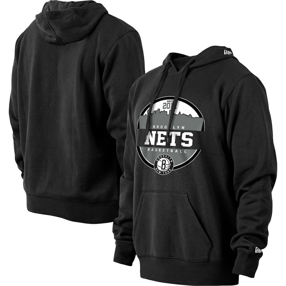 Brooklyn Nets Localized Pullover Hoodie Black