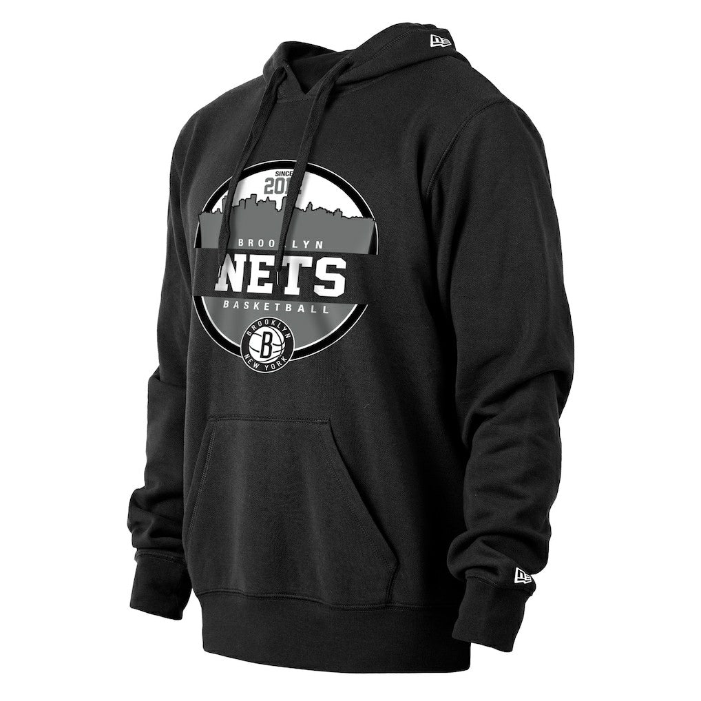 Brooklyn Nets Localized Pullover Hoodie Black