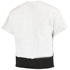 San Diego Padres Refried Apparel Women's Cropped T-Shirt - Gray T-shirts
