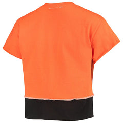 San Francisco Giants Refried Apparel Women's Cropped T-Shirt - Orange T-shirts