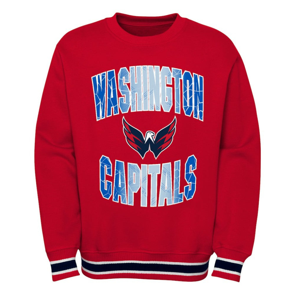 NHL Washington Capitals Youth Classic Blueliner Pullover Sweatshirt - Red