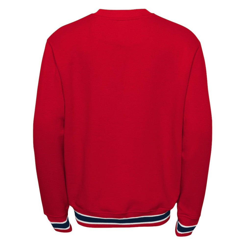 NHL Washington Capitals Youth Classic Blueliner Pullover Sweatshirt - Red