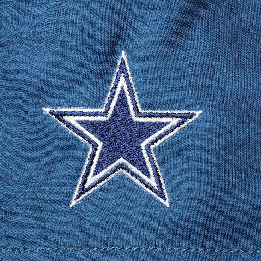 Dallas Cowboys Naples Layered Leaves Swim Trunks Navy