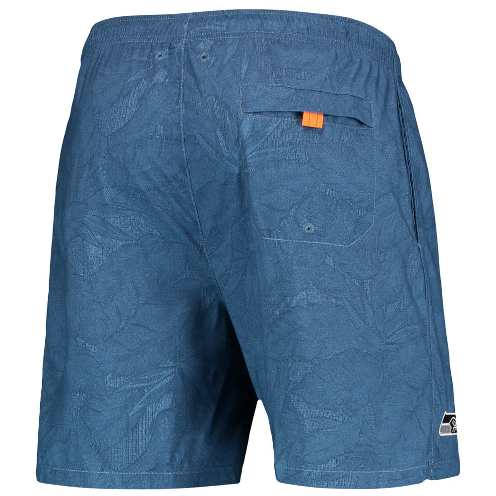 Tennessee Titans Naples Layered Leaves Swim Trunks Navy