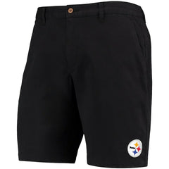 Pittsburgh Steelers Boracay Tri-Blend Shorts Black