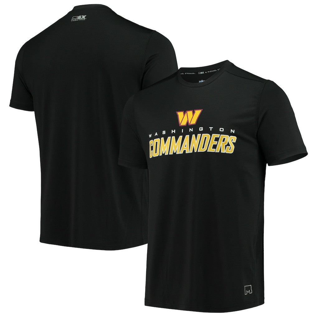 Washington Commanders MSX by Michael Strahan T-Shirt Black
