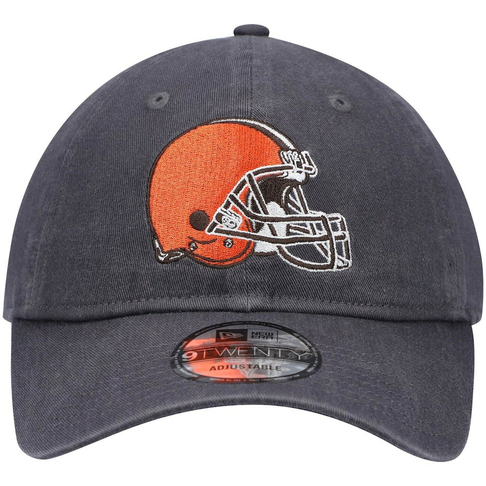 Cleveland Browns New Era Icon Core Classic 2.0 9TWENTY Adjustable Hat Graphite