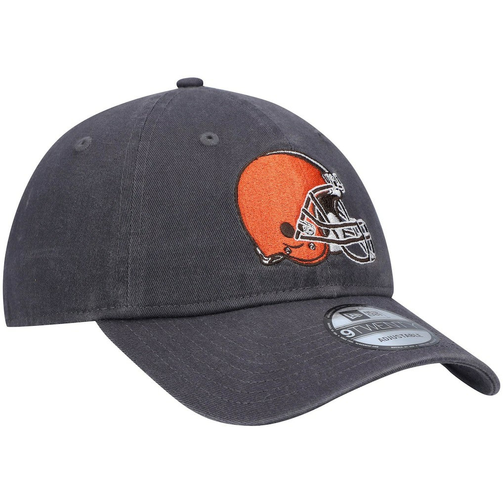 Cleveland Browns New Era Icon Core Classic 2.0 9TWENTY Adjustable Hat Graphite