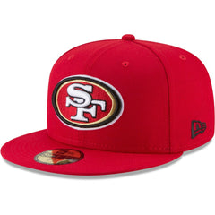 San Francisco 49ers New Era Team 59FIFTY Fitted Hat Scarlet