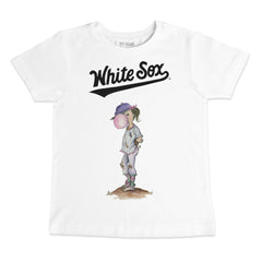 Chicago White Sox Tiny Turnip Youth Bubbles T-Shirt - White T-shirts
