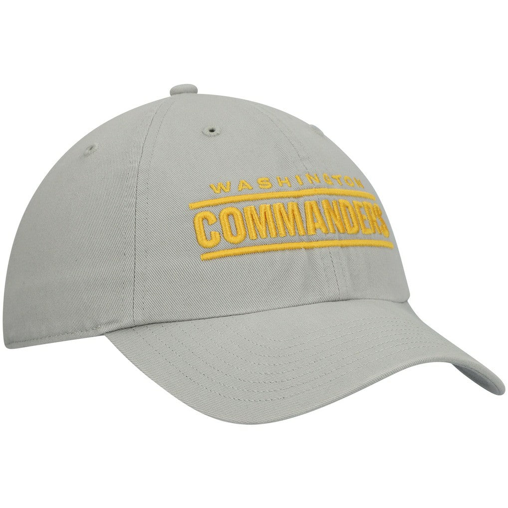 Washington Commanders '47 Script Clean Up Adjustable Hat Gray
