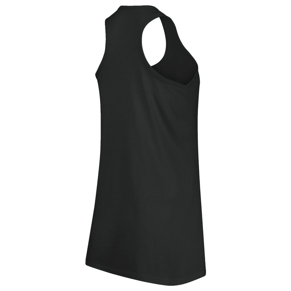 Washington Commanders Majestic Threads Women's Bling Scoop Neck Racerback Tank Top Black