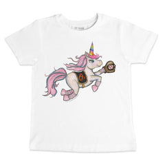 Baltimore Orioles Tiny Turnip Youth Unicorn T-Shirt - White T-shirts