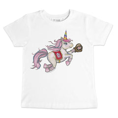 St. Louis Cardinals Tiny Turnip Youth Unicorn T-Shirt - White T-shirts