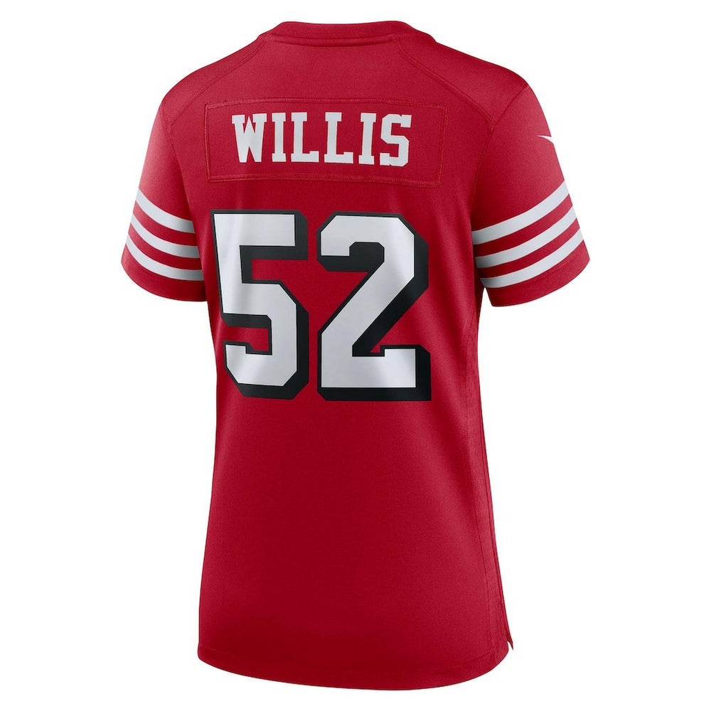 Patrick Willis San Francisco 49ers Women's Alternate Game Jersey Scarlet