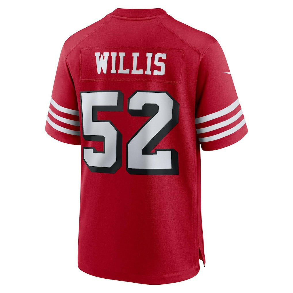 Patrick Willis San Francisco 49ers Retired Player Alternate Game Jersey Scarlet