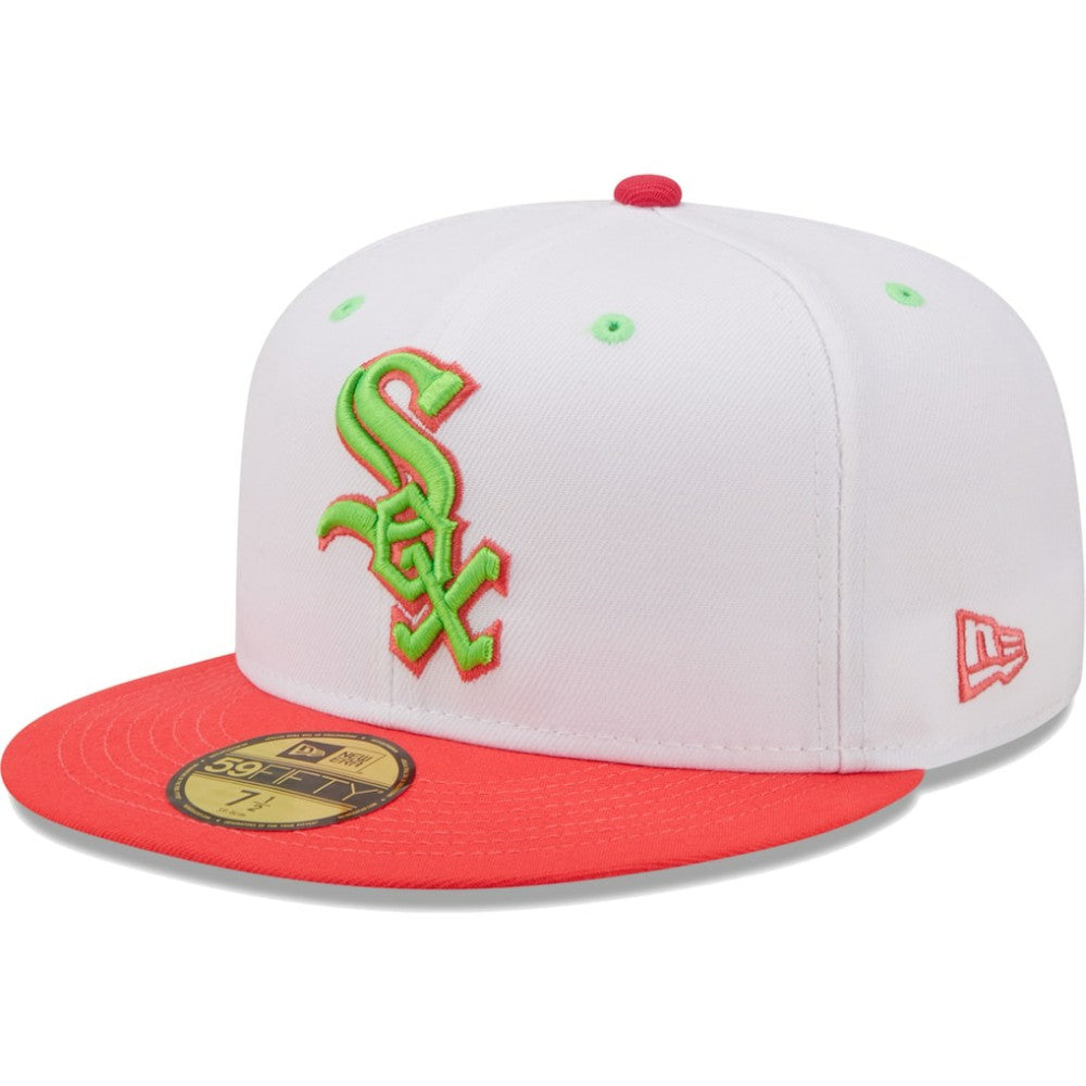 Chicago White Sox New Era 2003 MLB All-Star Game Strawberry Lolli 59FIFTY Fitted Hat - White/Coral Hats