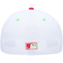 Arizona Diamondbacks New Era 1998 Inaugural Season Strawberry Lolli 59FIFTY Fitted Hat - White/Coral Hats