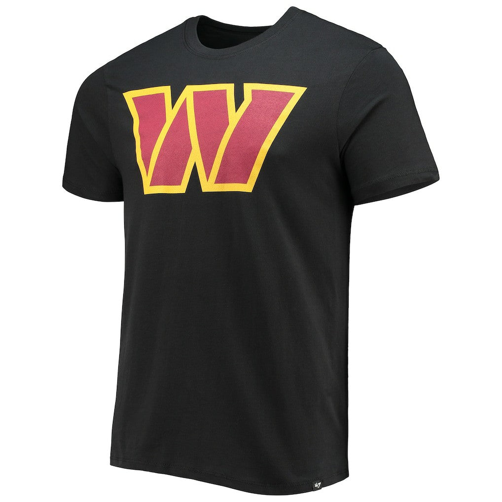 Washington Commanders '47 Imprint Super Rival T-Shirt Black