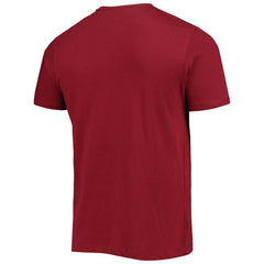 Washington Commanders '47 Wordmark Imprint Super Rival T-Shirt Burgundy