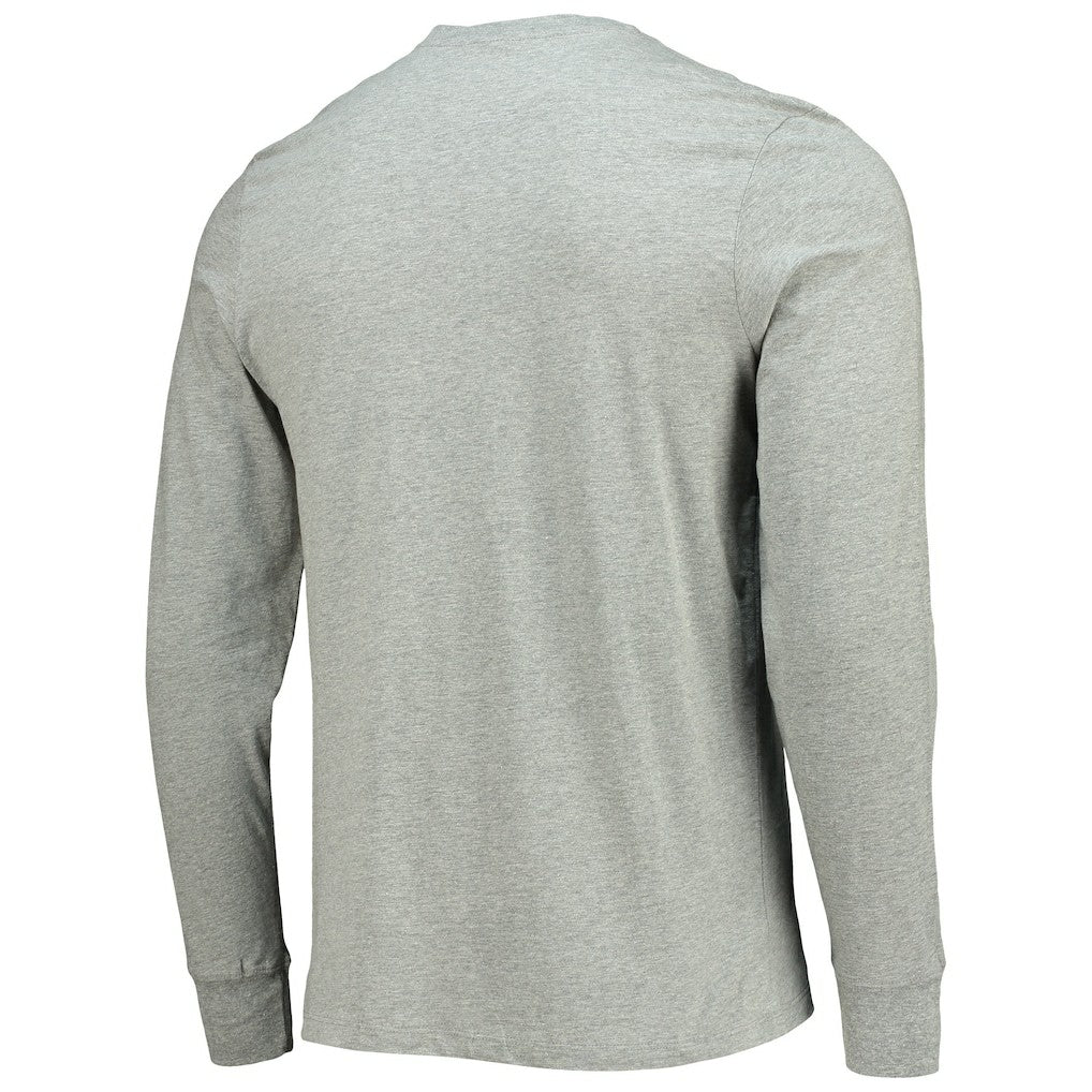 Washington Commanders '47 Traction Super Rival Long Sleeve T-Shirt Heathered Gray