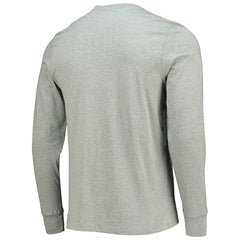 Washington Commanders '47 Traction Super Rival Long Sleeve T-Shirt Heathered Gray