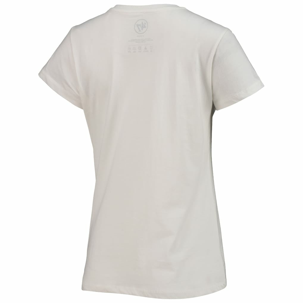 Washington Commanders '47 Women's Imprint Ultra Rival V-Neck T-Shirt White