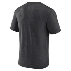NHL Calgary Flames Wraparound Tri-Blend T-Shirt - Charcoal