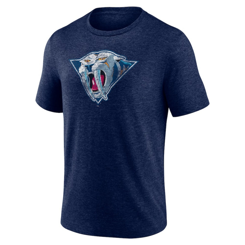 NHL Nashville Predators Wraparound Tri-Blend T-Shirt - Navy