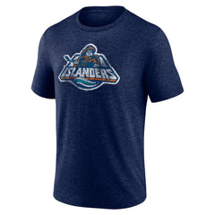 NHL New York Islanders Wraparound Tri-Blend T-Shirt - Navy