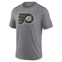 NHL Philadelphia Flyers Wraparound Tri-Blend T-Shirt - Heather Gray