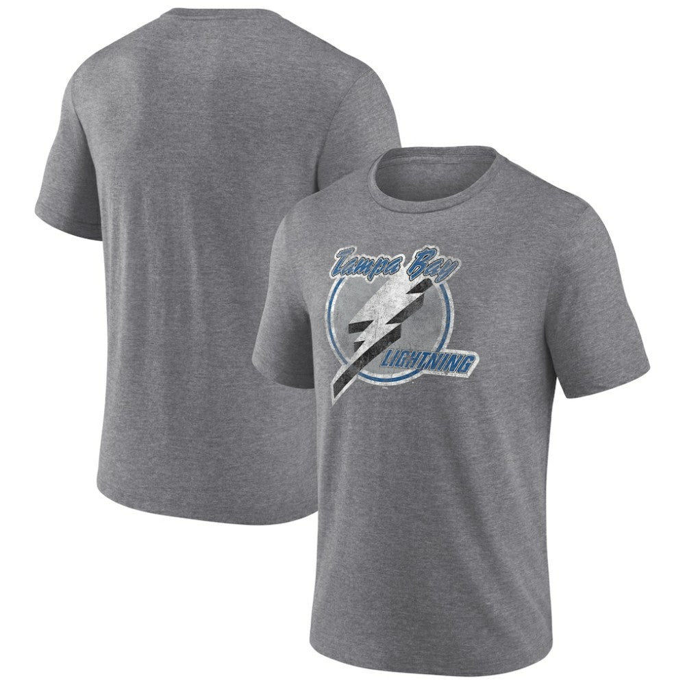 NHL Tampa Bay Lightning Wraparound Tri-Blend T-Shirt - Heather Gray