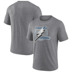 NHL Tampa Bay Lightning Wraparound Tri-Blend T-Shirt - Heather Gray