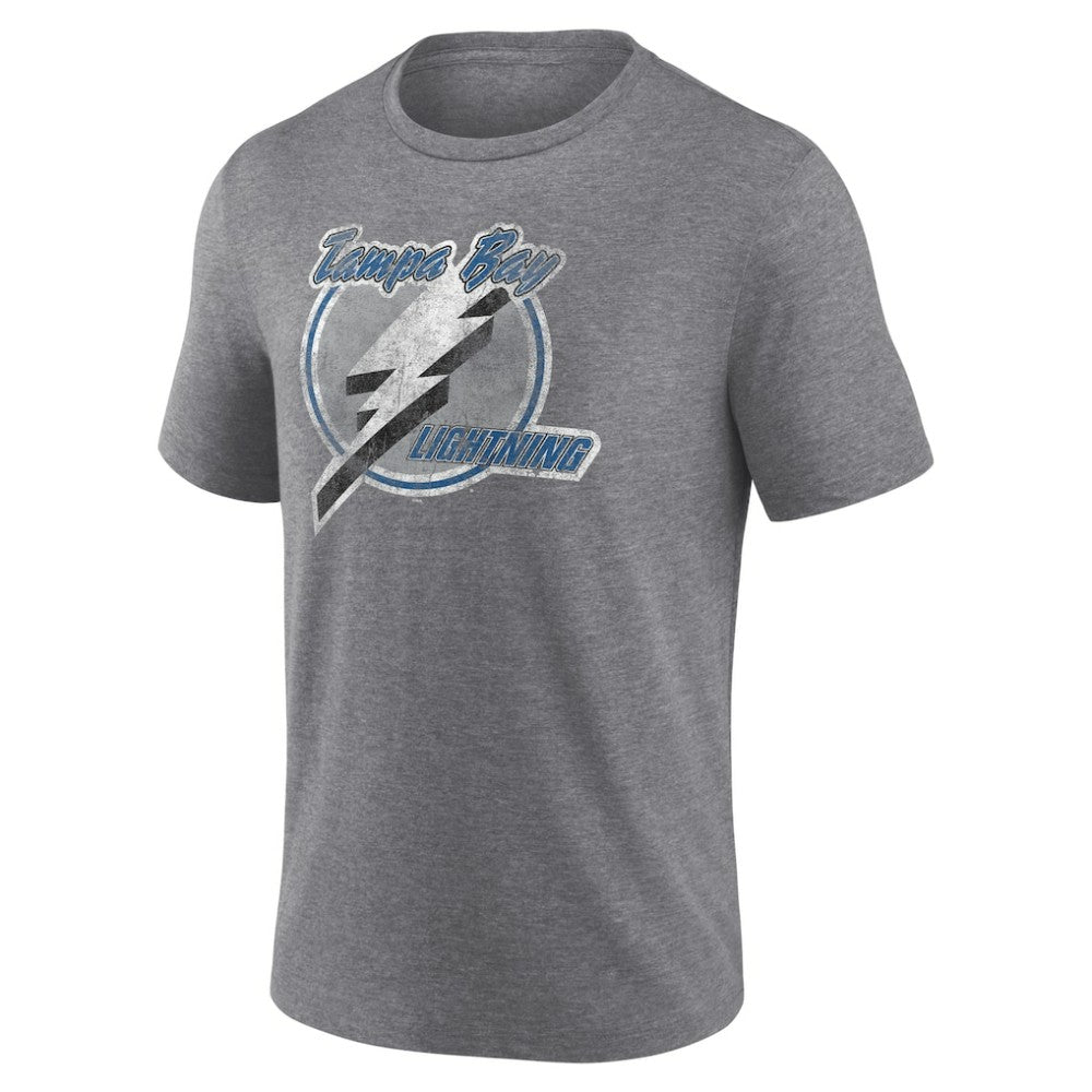 NHL Tampa Bay Lightning Wraparound Tri-Blend T-Shirt - Heather Gray