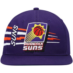 Phoenix Suns Hardwood Classics Retro Bolt Deadstock Snapback Hat Purple