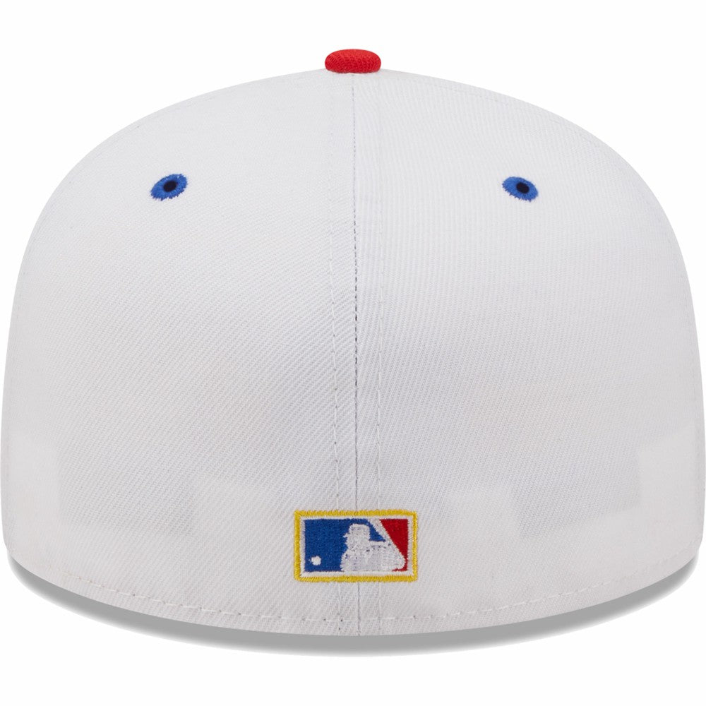 Los Angeles Dodgers New Era 75th World Series Cherry Lolli 59FIFTY Fitted Hat - White/Royal Hats