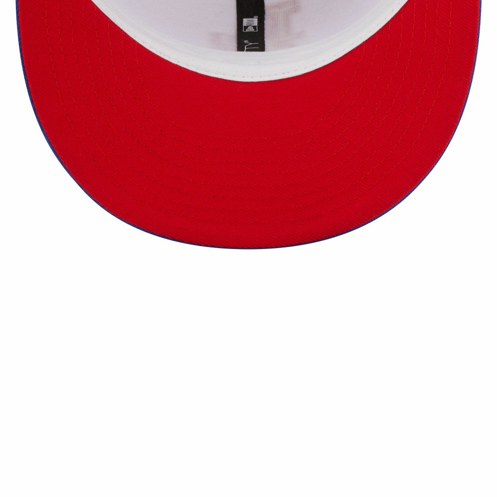 Los Angeles Dodgers New Era 75th World Series Cherry Lolli 59FIFTY Fitted Hat - White/Royal Hats