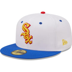 Chicago White Sox New Era 2005 World Series Cherry Lolli 59FIFTY Fitted Hat - White/Royal Hats
