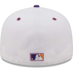 New York Yankees New Era 2000 World Series Grape Lolli 59FIFTY Fitted Hat - White/Purple Hats